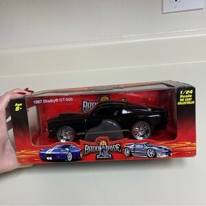 Badd Ride 1967 Shelby GT-500 Ford Mustang Black Diecast model 1/24